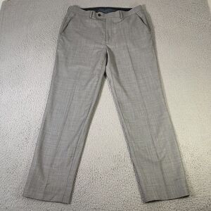 Lauren Ralph Lauren Dress Pants Mens 34x32 [Measures 34x30] Gray Flat Front‎